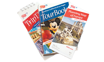 AAA tours, maps, triptiks image