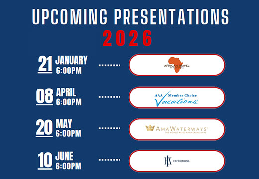 image of AAA Upcoming Presentations