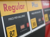 image of gas pump